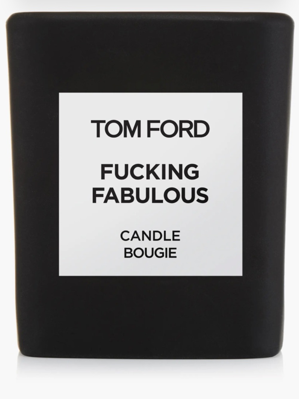 Tom Ford Black Candle with White Label - Picture 2 of 16